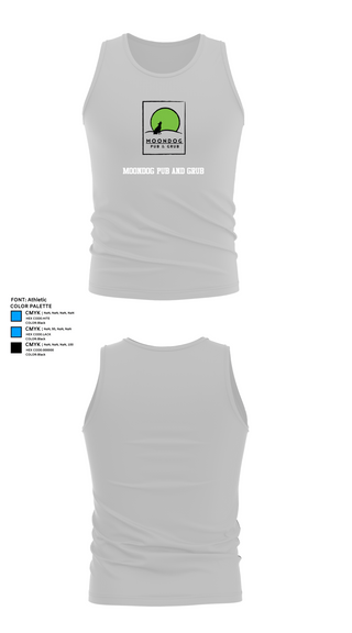 Tank Top, Moondog pub and grub, , Teamtime, Team time, sublimation, custom sports apparel, team uniforms, spirit wear, spiritwear, sports uniforms, custom shirts, team store, custom team store, fundraiser sports, apparel fundraiser