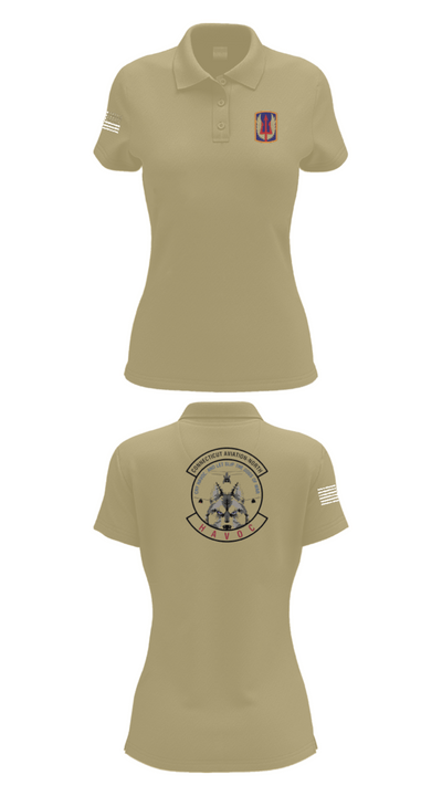 1-169th E Company 39061427 Women's Short Sleeve Performance Polo  - 90