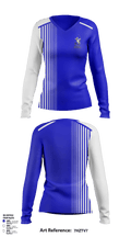 Antwerp Archers 65245545 Women's Long Sleeve V-neck Shirt - 40