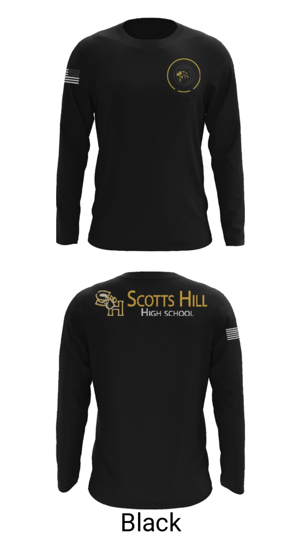 Long Sleeve Performance Shirt, Scotts Hill High School Band, Spirit Store, Teamtime, Team time, sublimation, custom sports apparel, team uniforms, spirit wear, spiritwear, sports uniforms, custom shirts, team store, custom team store, fundraiser sports, apparel fundraiser