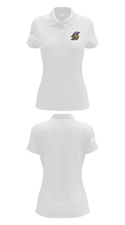 Lee High School Football 93187151 Women's Short Sleeve Performance Polo  - 17