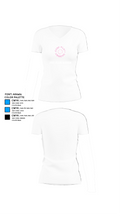 Just Plain Random 95435361 Women's Short Sleeve V-neck Shirt - 18