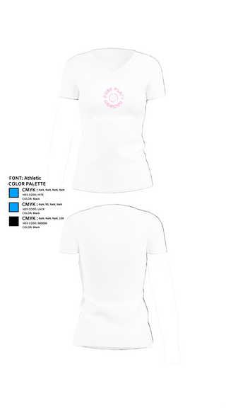 Womens Short Sleeve Vneck Shirt, Just Plain Random, , Teamtime, Team time, sublimation, custom sports apparel, team uniforms, spirit wear, spiritwear, sports uniforms, custom shirts, team store, custom team store, fundraiser sports, apparel fundraiser