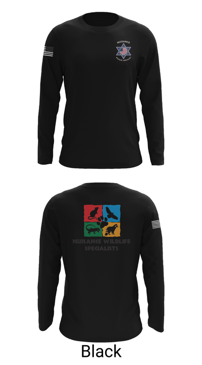 Nuisance Wildlife Specialist 50727946 Long Sleeve Performance Shirt - 26