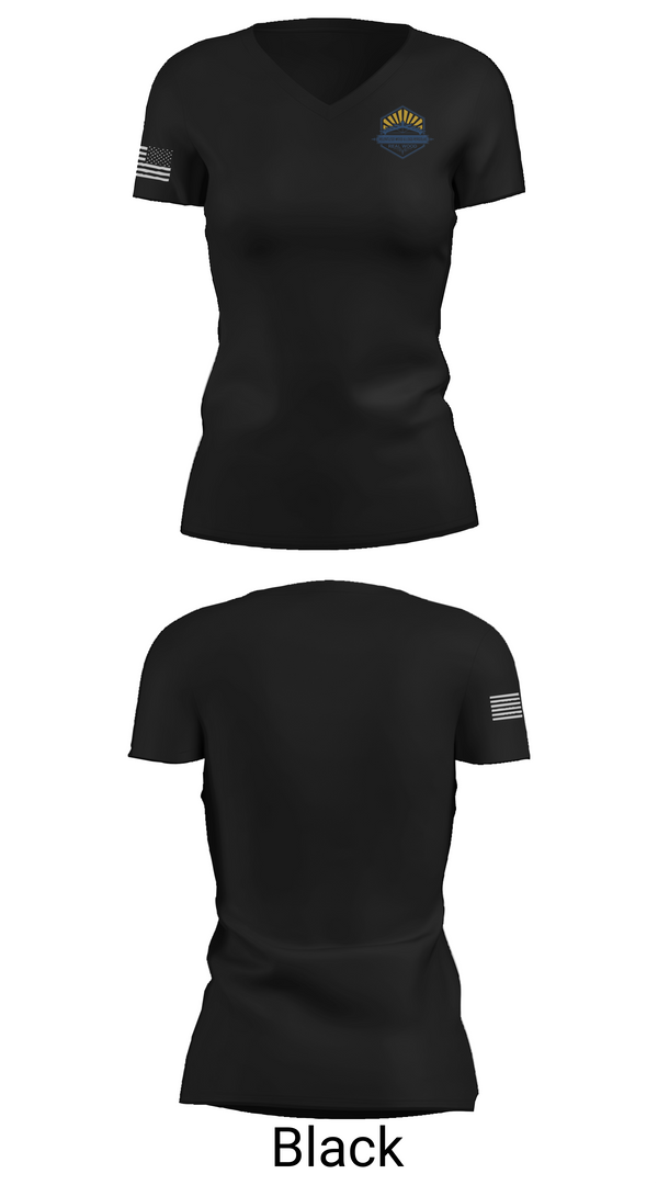 Womens Short Sleeve Vneck Shirt, Relentless Pergolas, , Teamtime, Team time, sublimation, custom sports apparel, team uniforms, spirit wear, spiritwear, sports uniforms, custom shirts, team store, custom team store, fundraiser sports, apparel fundraiser