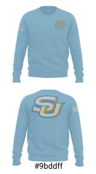 Crew Neck Sweatshirt, Southern University A & M College Softball, Softball, Teamtime, Team time, sublimation, custom sports apparel, team uniforms, spirit wear, spiritwear, sports uniforms, custom shirts, team store, custom team store, fundraiser sports, apparel fundraiser
