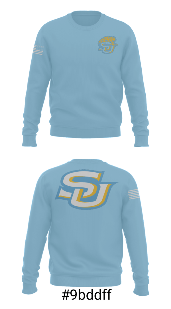 Crew Neck Sweatshirt, Southern University A & M College Softball, Softball, Teamtime, Team time, sublimation, custom sports apparel, team uniforms, spirit wear, spiritwear, sports uniforms, custom shirts, team store, custom team store, fundraiser sports, apparel fundraiser
