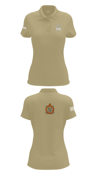 978th MP Comapny 22657542 Women's Short Sleeve Performance Polo  - 95