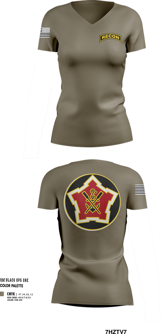 Womens Short Sleeve Vneck Shirt, Recon, Army, Teamtime, Team time, sublimation, custom sports apparel, team uniforms, spirit wear, spiritwear, sports uniforms, custom shirts, team store, custom team store, fundraiser sports, apparel fundraiser