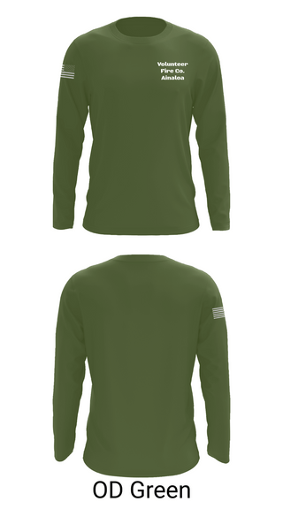 Long Sleeve Performance Shirt, Volunteer Fire Co. Ainaloa, Fire Department, Teamtime, Team time, sublimation, custom sports apparel, team uniforms, spirit wear, spiritwear, sports uniforms, custom shirts, team store, custom team store, fundraiser sports, apparel fundraiser