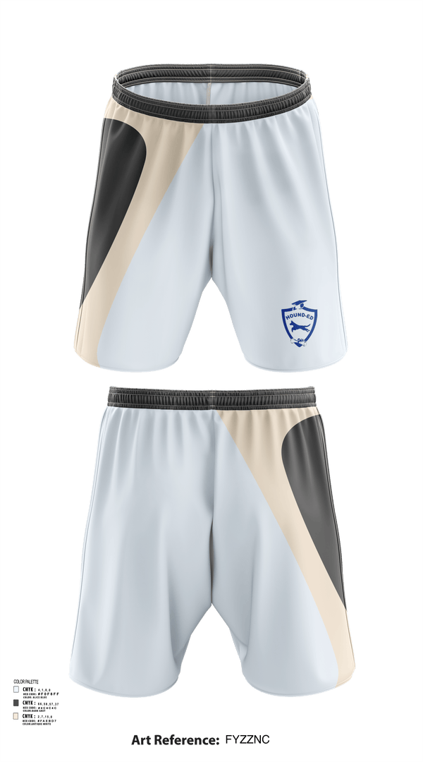 Athletic Shorts With Pockets, Hounded, , Teamtime, Team time, sublimation, custom sports apparel, team uniforms, spirit wear, spiritwear, sports uniforms, custom shirts, team store, custom team store, fundraiser sports, apparel fundraiser