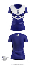 Shawnee Middle School Cheer 74518757 Women's Short Sleeve V-neck Shirt - 130
