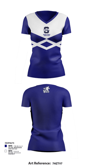 Womens Short Sleeve Vneck Shirt, Shawnee Middle School Cheer, Cheer, Teamtime, Team time, sublimation, custom sports apparel, team uniforms, spirit wear, spiritwear, sports uniforms, custom shirts, team store, custom team store, fundraiser sports, apparel fundraiser
