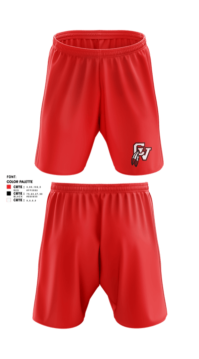 Big Reds 39965252 Athletic Shorts With Pockets - 3 (1)