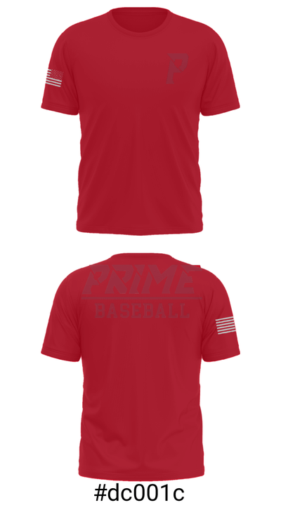 Prime Baseball 2428515 Short Sleeve Performance Shirt - 19