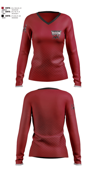 Womens Long Sleeve Vneck Shirt, Bethel high school LAX, Women's Lacrosse, Teamtime, Team time, sublimation, custom sports apparel, team uniforms, spirit wear, spiritwear, sports uniforms, custom shirts, team store, custom team store, fundraiser sports, apparel fundraiser