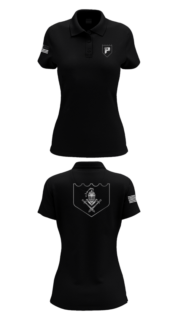 Womens Short Sleeve Performance Polo, Preston High School Cross Country, Cross Country, Teamtime, Team time, sublimation, custom sports apparel, team uniforms, spirit wear, spiritwear, sports uniforms, custom shirts, team store, custom team store, fundraiser sports, apparel fundraiser
