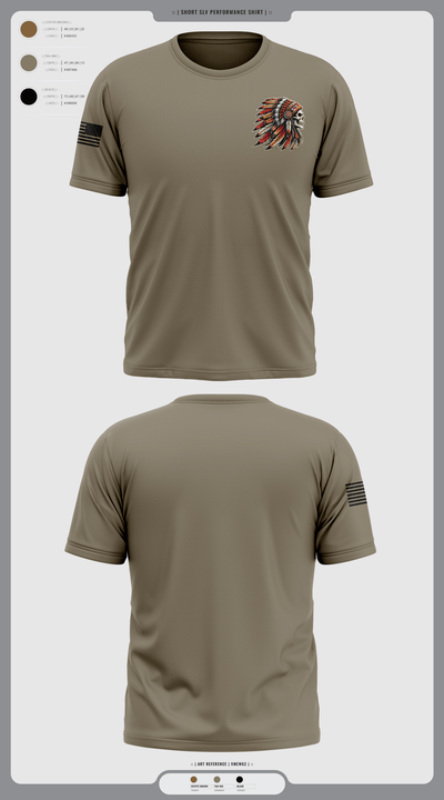 Comanche Squad 4858933 Short Sleeve Performance Shirt - 2