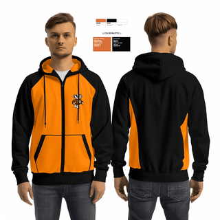 Zip Hoodie, Buckholts High School Volleyball, Women's Volleyball, Teamtime, Team time, sublimation, custom sports apparel, team uniforms, spirit wear, spiritwear, sports uniforms, custom shirts, team store, custom team store, fundraiser sports, apparel fundraiser