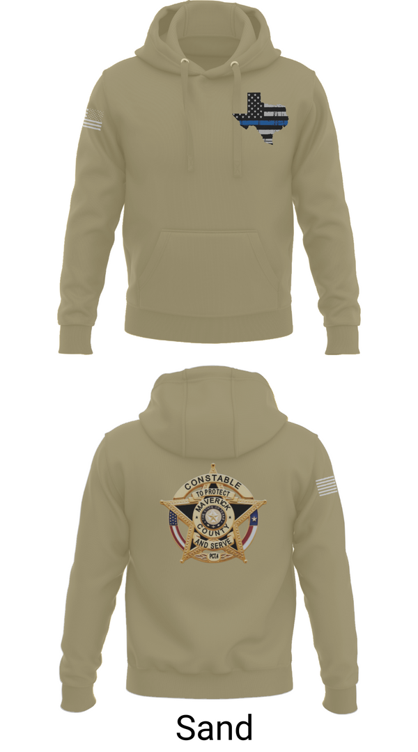 Hoodie, Maverick County Constable PCT 4, , Teamtime, Team time, sublimation, custom sports apparel, team uniforms, spirit wear, spiritwear, sports uniforms, custom shirts, team store, custom team store, fundraiser sports, apparel fundraiser