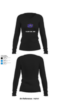 Falcon Team, JMRC 44221866 Women's Long Sleeve V-neck Shirt - 22