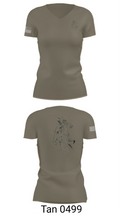 B2 Patriots 31885099 Women's Short Sleeve V-neck Shirt - 68