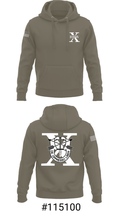 10th Special Forces HPW 55640979 Hoodie - 17