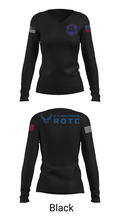 Detachment 035 78200386 Women's Long Sleeve V-neck Shirt - 37
