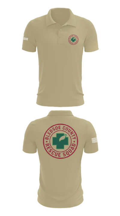 Bledsoe County Rescue Squad 83913637 Short Sleeve Performance Polo - 87