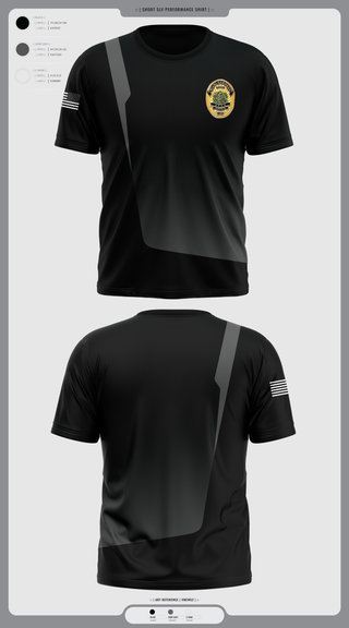 Short Sleeve Performance Shirt, Miami Gardens Police, , Teamtime, Team time, sublimation, custom sports apparel, team uniforms, spirit wear, spiritwear, sports uniforms, custom shirts, team store, custom team store, fundraiser sports, apparel fundraiser