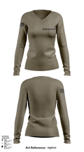 Delta Knights 65030164 Women's Long Sleeve V-neck Shirt - 102