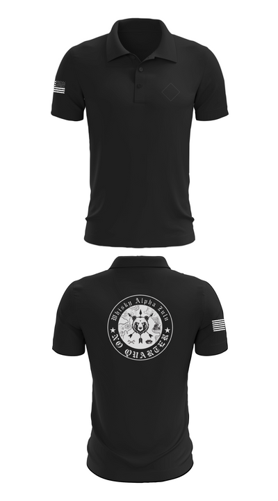 Whiskey Alpha Zulu 3904954 Short Sleeve Performance Polo - 28