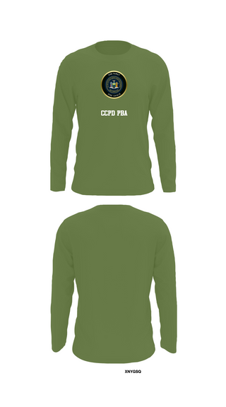 Long Sleeve Performance Shirt, CCPD PBA, , Teamtime, Team time, sublimation, custom sports apparel, team uniforms, spirit wear, spiritwear, sports uniforms, custom shirts, team store, custom team store, fundraiser sports, apparel fundraiser