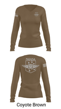 2D Marine Raider Battalion 793595 Women's Long Sleeve V-neck Shirt - 17