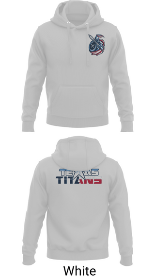 Hoodie, Texas Titans Youth Football, Football, Teamtime, Team time, sublimation, custom sports apparel, team uniforms, spirit wear, spiritwear, sports uniforms, custom shirts, team store, custom team store, fundraiser sports, apparel fundraiser