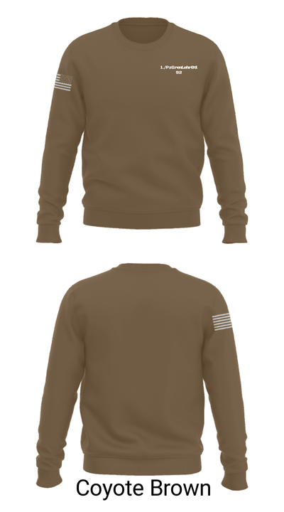 1./PzGrenLehrBtl 92 50702633 Crew Neck Sweatshirt - 5