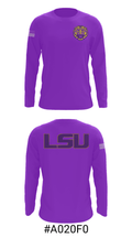 Louisiana State University 82713669 Long Sleeve Performance Shirt - 18