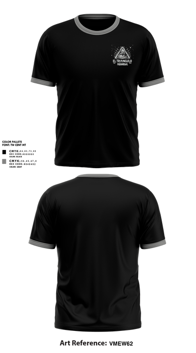 El Trío Paranormal 31784889 Short Sleeve Performance Shirt - 1