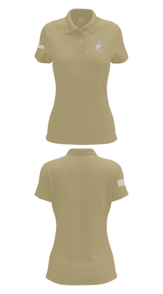 Womens Short Sleeve Performance Polo, 7353rd vet det, Army, Teamtime, Team time, sublimation, custom sports apparel, team uniforms, spirit wear, spiritwear, sports uniforms, custom shirts, team store, custom team store, fundraiser sports, apparel fundraiser