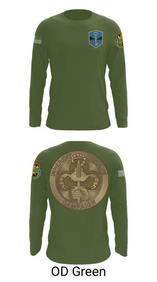 Long Sleeve Performance Shirt, 372 MOB, Army, Teamtime, Team time, sublimation, custom sports apparel, team uniforms, spirit wear, spiritwear, sports uniforms, custom shirts, team store, custom team store, fundraiser sports, apparel fundraiser