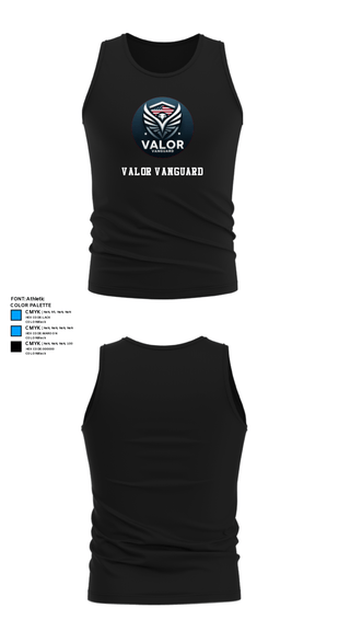 Tank Top, Valor Vanguard, , Teamtime, Team time, sublimation, custom sports apparel, team uniforms, spirit wear, spiritwear, sports uniforms, custom shirts, team store, custom team store, fundraiser sports, apparel fundraiser