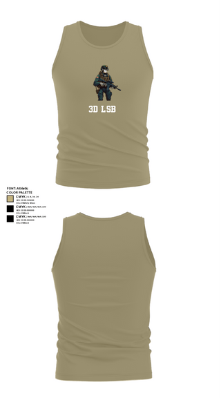 Tank Top, 3d lsb, Marines, Teamtime, Team time, sublimation, custom sports apparel, team uniforms, spirit wear, spiritwear, sports uniforms, custom shirts, team store, custom team store, fundraiser sports, apparel fundraiser