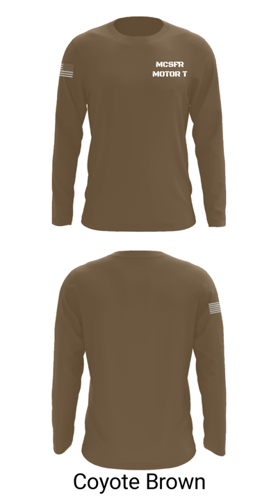 MCSFR MOTOR T 49522380 Long Sleeve Performance Shirt - 6