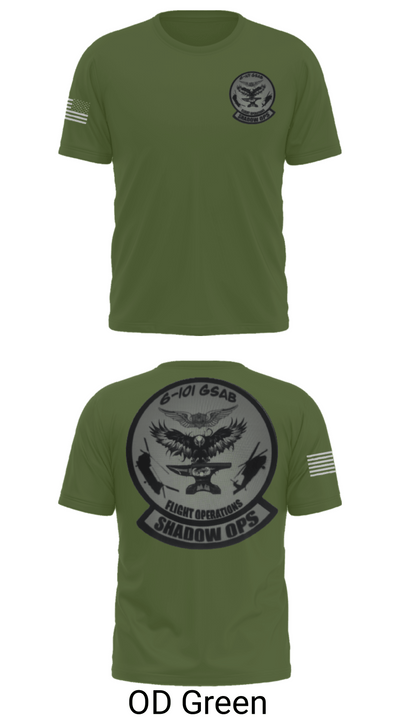 Iron Eagle Shadow Ops 36394126 Old School Cotton Feel Shirt - 50