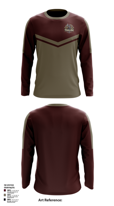 Tehillah Christian Academy 71436113 Long Sleeve Performance Shirt 1