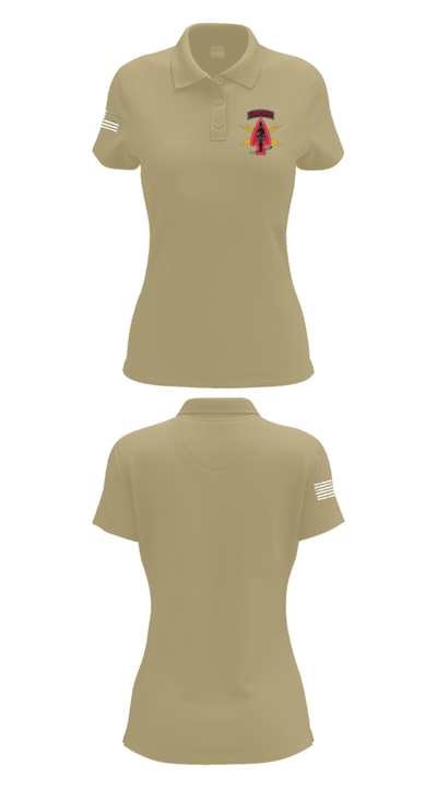 Usasoc 85355509 Women's Short Sleeve Performance Polo  - 95