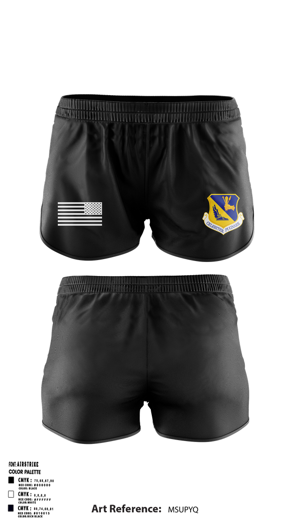 Ranger Panties, 374 Airlift Wing, Air Force, Teamtime, Team time, sublimation, custom sports apparel, team uniforms, spirit wear, spiritwear, sports uniforms, custom shirts, team store, custom team store, fundraiser sports, apparel fundraiser