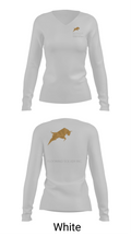 Maverickgarageflooring 85949571 Women's Long Sleeve V-neck Shirt -1 16
