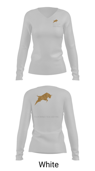 Womens Long Sleeve Vneck Shirt 1, Maverickgarageflooring, , Teamtime, Team time, sublimation, custom sports apparel, team uniforms, spirit wear, spiritwear, sports uniforms, custom shirts, team store, custom team store, fundraiser sports, apparel fundraiser