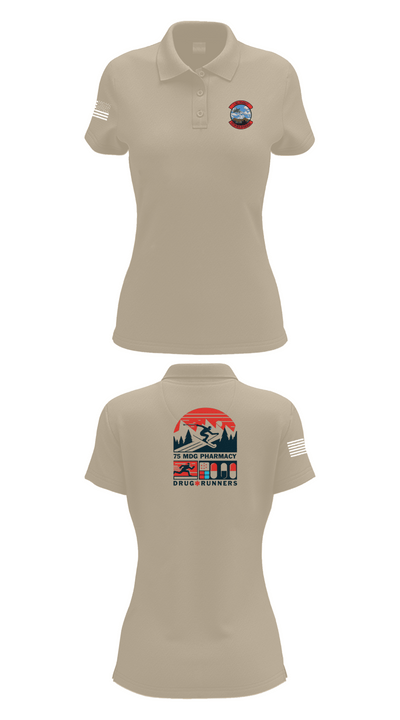 75 HCOS SGGD 45725034 Women's Short Sleeve Performance Polo  - 95